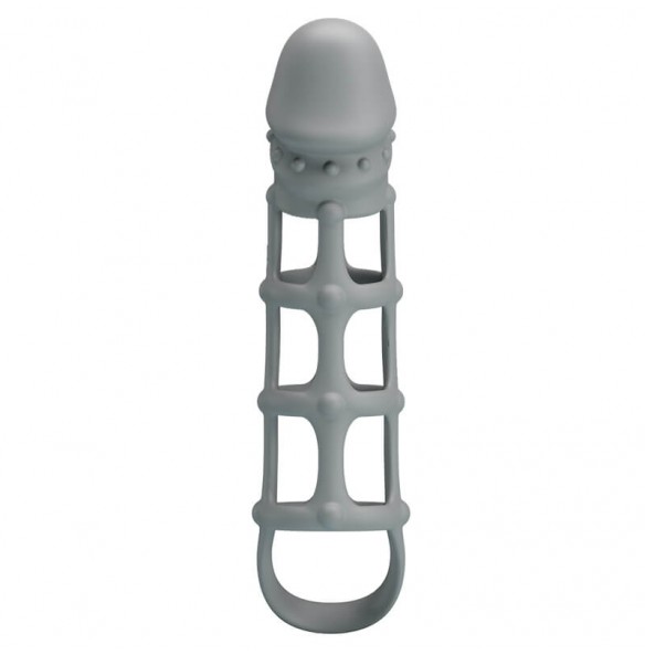 PRETTY LOVE - Penis Sleeve With Ball Strap (L:17cm - D:4cm) PRETTY LOVE - Penis Sleeve With Ball Strap (L:17cm - D:4cm)